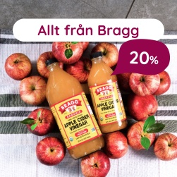 20% p� hela sortimentet fr�n Bragg