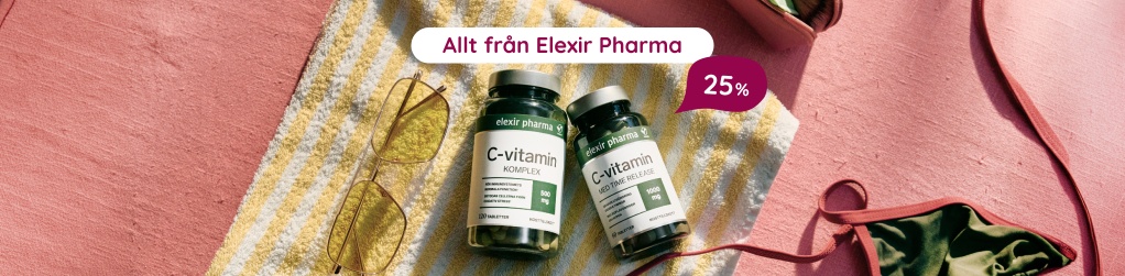25% rabatt p� hela sortimentet fr�n Elexir Pharma
