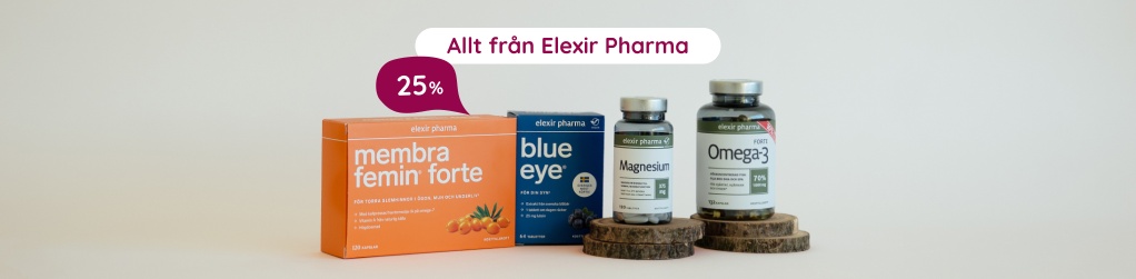 25% p� Elexir Pharma