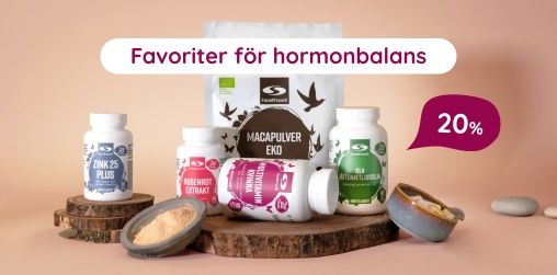 Favoriter f�r hormonbalans 20%