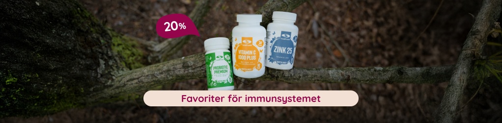 Favoriter fr immunsystemet 20%