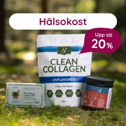 H�lsokost upp till 20%