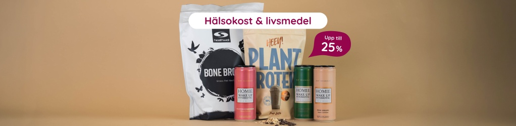 Upp till 25% p� h�lsokost och livsmedel