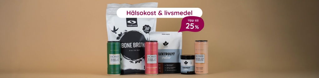 Upp till 25% p� h�lsokost
