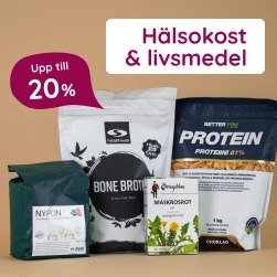 H�lsokost och livsmedel upp till 20%