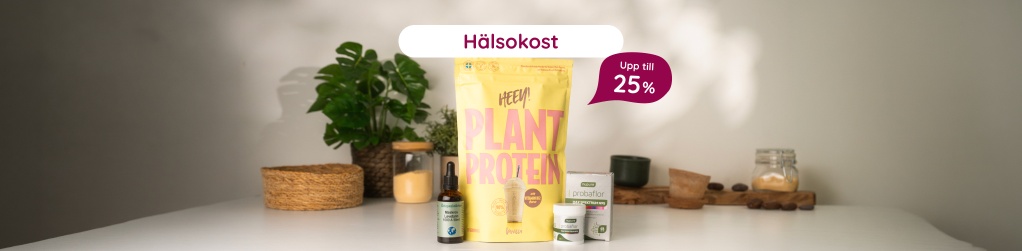 Upp till 25% p� utvald h�lsokost