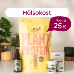Upp till 25% p� h�lsokost