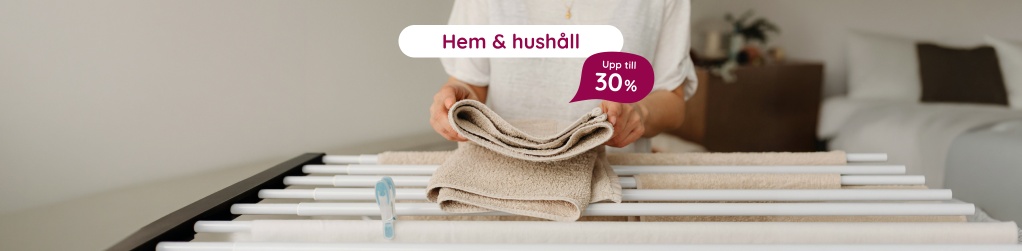 Hem & hush�ll upp till 30%