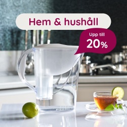 Hem & hushll - upp till 20 %
