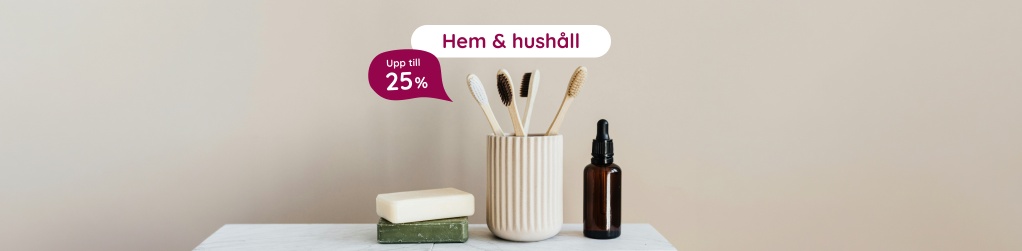 Hem & hush�ll upp till 25%