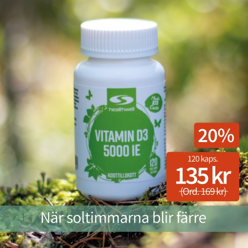 Healthwell Vitamin D3 5000 IE