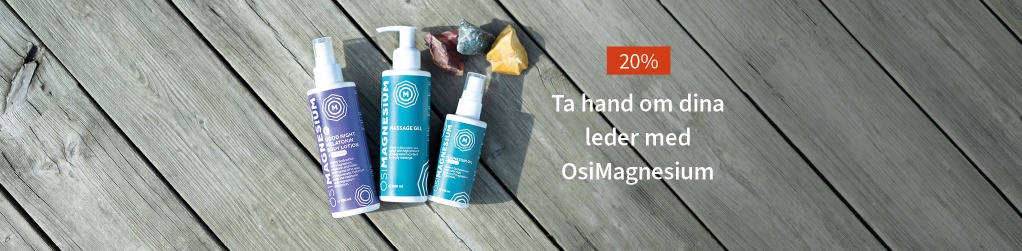 20% rabatt p hela sortimentet frn OsiMagnesium