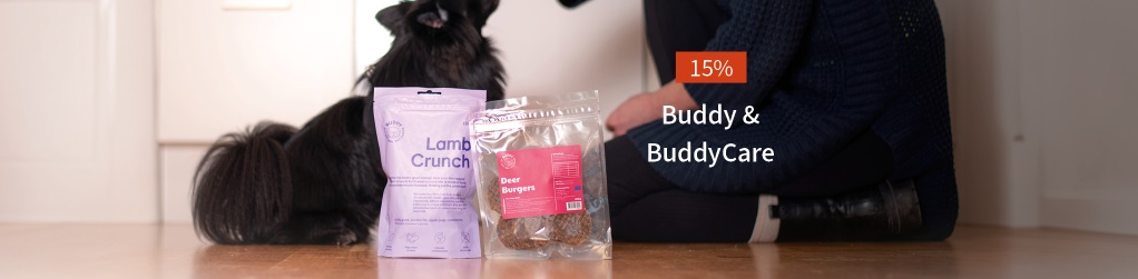 15% rabatt p hela sortimentet frn Buddy & BuddyCare