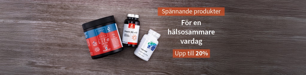 Upp till 20% rabatt p utvalda produkter