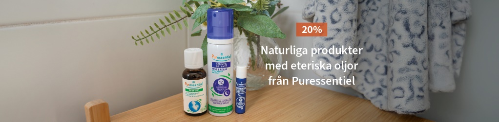 20% rabatt p hela sortimentet frn Puressentiel