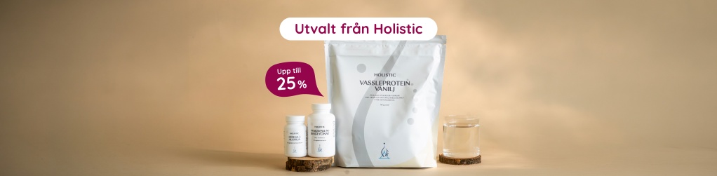 Upp till 25% p� Holistic