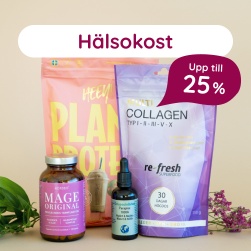 H�lsokost upp till 25%