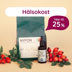 H�lsokost upp till 25%