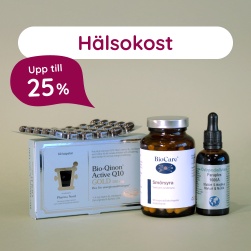 H�lsokost upp till 25%