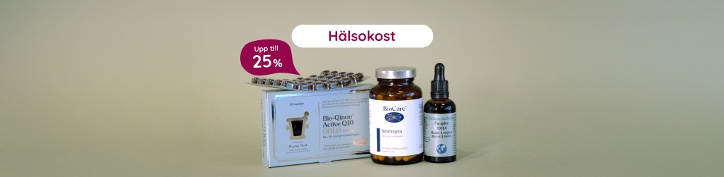 H�lsokost upp till 25%