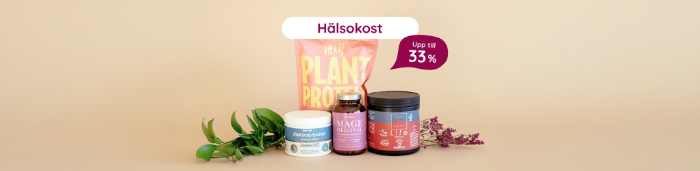 H�lsokost upp till 33%
