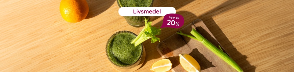 Upp till 20% p� livsmedel