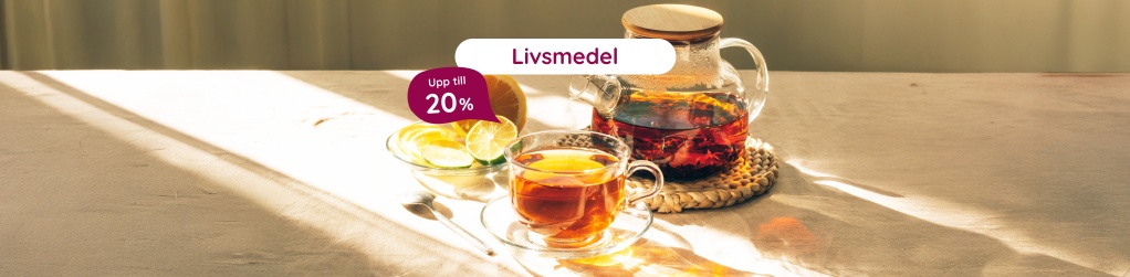 Upp till 20% p� livsmedel