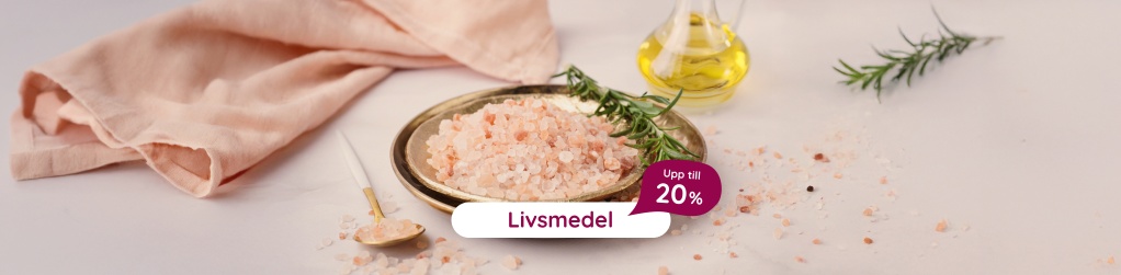 Livsmedel upp till 20%