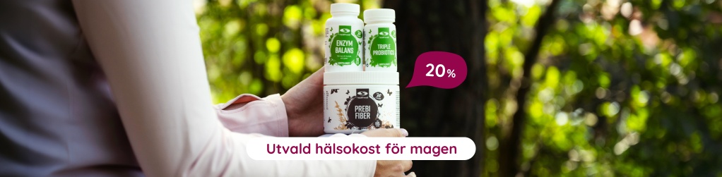 20% p� magprodukter fr�n Healthwell
