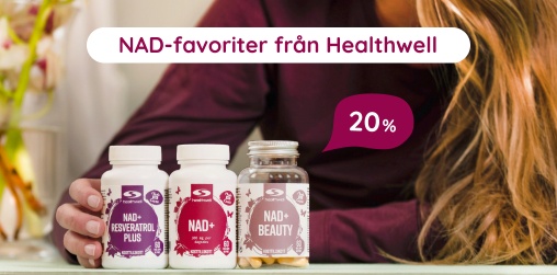 20% p� NAD-favoriter fr�n Healthwell