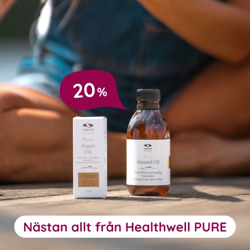 Healthwell PURE - Eteriska och kallpressade oljor -20%