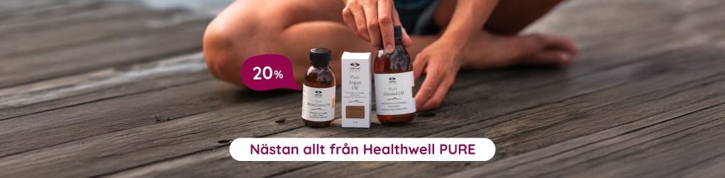 Healthwell PURE - Etersika och kallpressade oljor 20%
