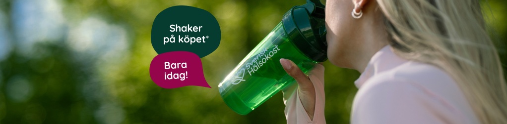 Bara idag! Shaker p� k�pet - n�r du handlar Healthwell f�r 500 kr