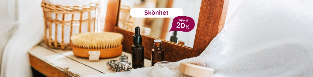 Upp till 20% p� sk�nhetsv�rd