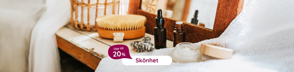 Upp till 20% p� sk�nhetsv�rd