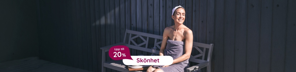 Upp till 20% p� sk�nhetsv�rd 