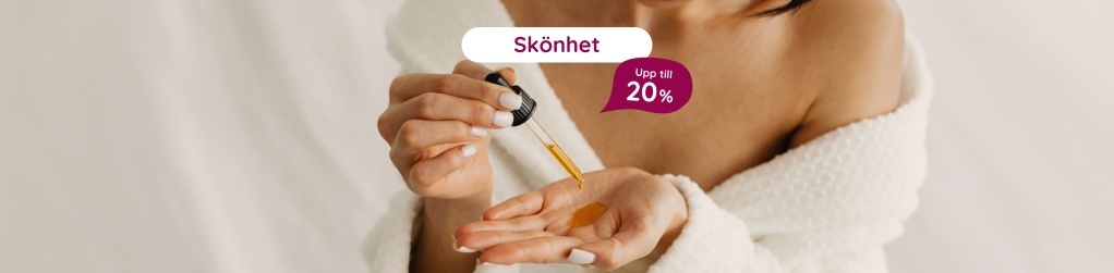 Upp till 20% p� sk�nhetsv�rd