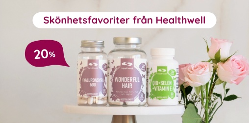 Utvalda sk�nhetsfavoriter fr�n Healthwell -20%